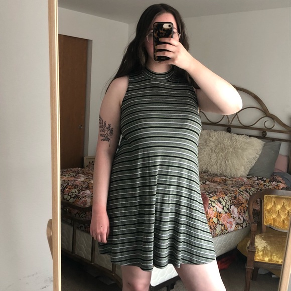 Urban Outfitters Dresses & Skirts - Sleeveless Mock Neck Swing Dress